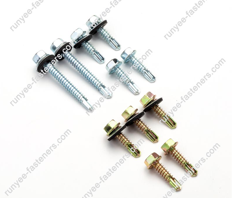 Apakah kelebihan skru penggerudian diri DIN7504K Hex Washer?
