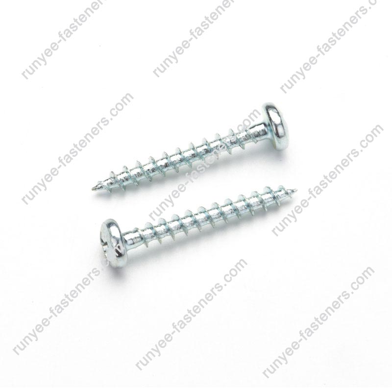 Phillips Pan Head Chipboard Screw Benang Kasar